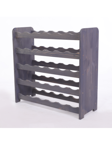 Regały do wina RW31 - Stojak na wino butelki napoje regał na wino butelki szafka na alkohol 30but - product 3