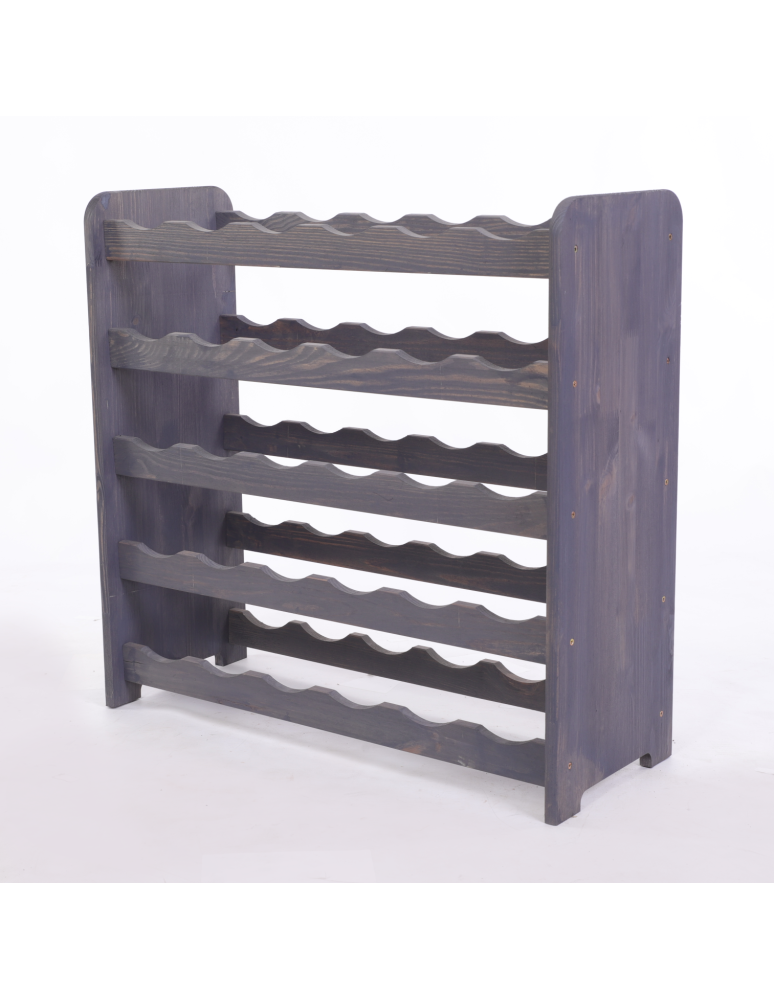 Regały do wina RW31 - Stojak na wino butelki napoje regał na wino butelki szafka na alkohol 30but - product b2b.wamar.biz 3