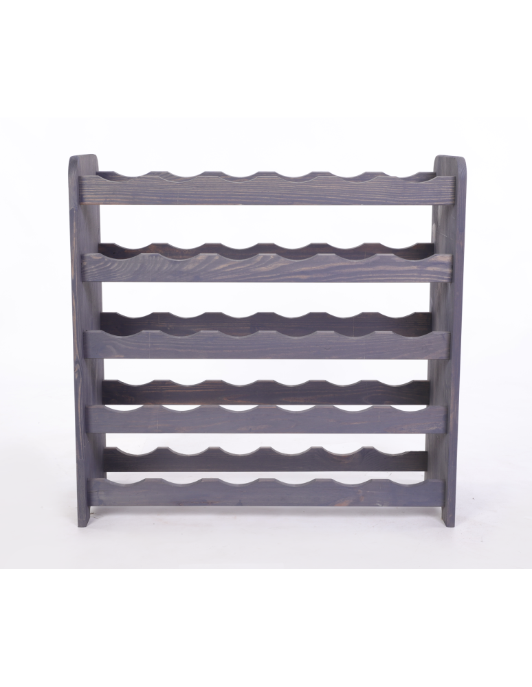 Regały do wina RW31 - Stojak na wino butelki napoje regał na wino butelki szafka na alkohol 30but - product b2b.wamar.biz 4