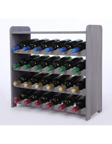 Stojak na wino butelki napoje regał na wino butelki półka na alkohol 24but - product 2