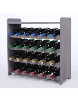 Stojak na wino butelki napoje regał na wino butelki półka na alkohol 24but - product 2