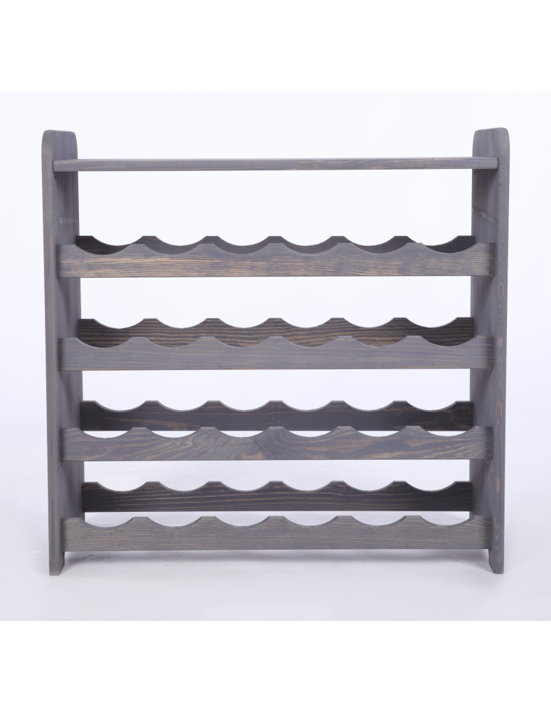 Regały do wina RW31 - Stojak na wino butelki napoje regał na wino butelki półka na alkohol 24but - product b2b.wamar.biz 4