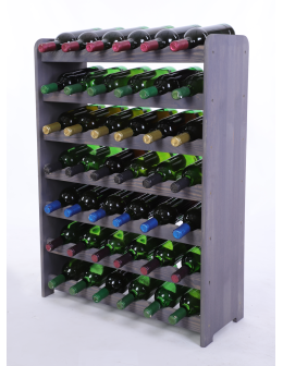 Stojak na wino butelki napoje regał na wino butelki szafka na alkohol 42but - product 2