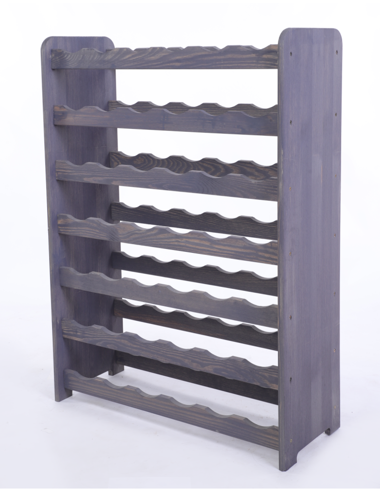 Regały do wina RW31 - Stojak na wino butelki napoje regał na wino butelki szafka na alkohol 42but - product b2b.wamar.biz 3