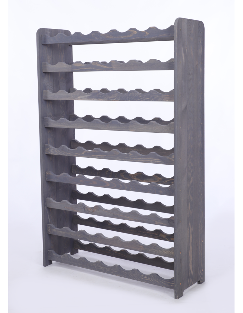 Regały do wina RW31 - Stojak na wino butelki napoje regał na wino butelki szafka na alkohol 63but - product b2b.wamar.biz 3