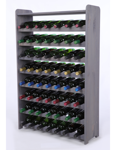 Stojak na wino butelki napoje regał na wino butelki półka na alkohol 56but - product 2