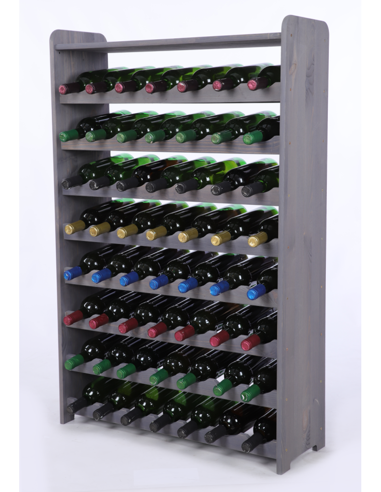 Regały do wina RW31 - Stojak na wino butelki napoje regał na wino butelki półka na alkohol 56but - product b2b.wamar.biz 2