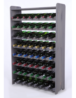 Stojak na wino butelki napoje regał na wino butelki półka na alkohol 56but - product 2