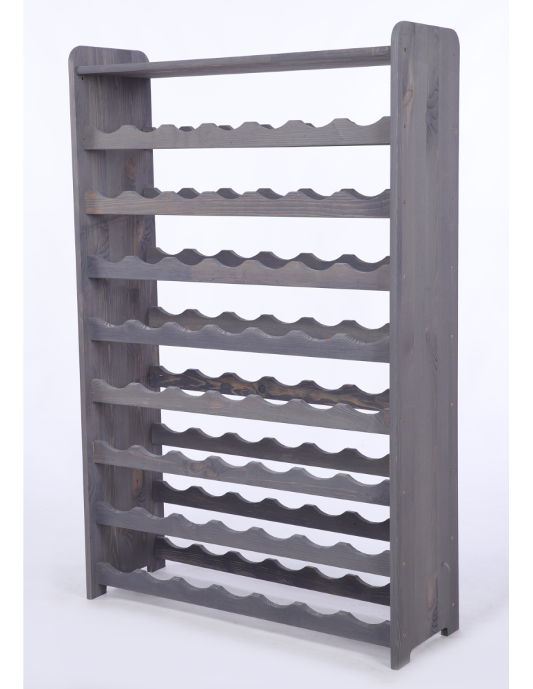 Regały do wina RW31 - Stojak na wino butelki napoje regał na wino butelki półka na alkohol 56but - product b2b.wamar.biz 3