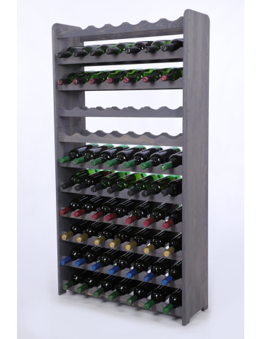 Stojak na wino butelki napoje regał na wino butelki szafka na alkohol 77but - product 2