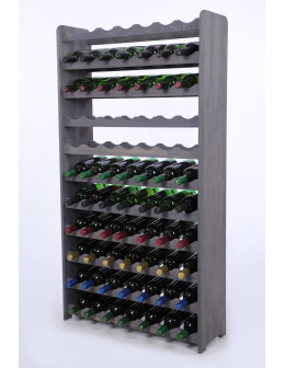 Stojak na wino butelki napoje regał na wino butelki szafka na alkohol 77but - product 2