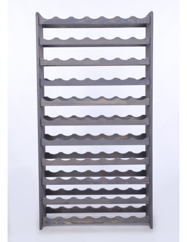 Regały do wina RW31 - Stojak na wino butelki napoje regał na wino butelki szafka na alkohol 77but - product 4