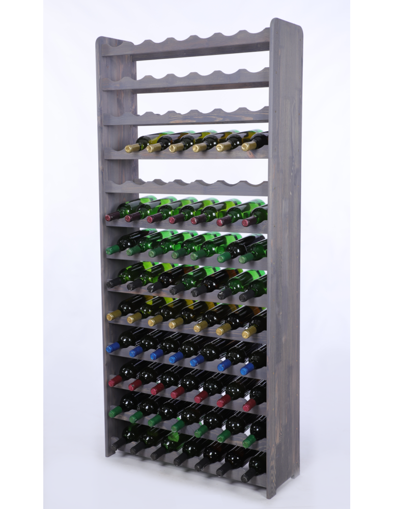 Regały do wina RW31 - Stojak na wino butelki napoje regał na wino butelki szafka na alkohol 91but - product b2b.wamar.biz 2