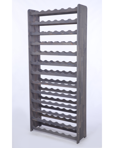 Regały do wina RW31 - Stojak na wino butelki napoje regał na wino butelki szafka na alkohol 91but - product 3