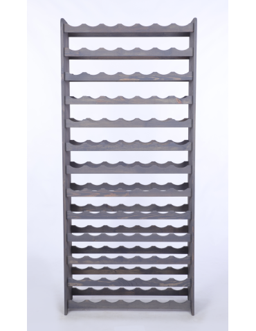 Regały do wina RW31 - Stojak na wino butelki napoje regał na wino butelki szafka na alkohol 91but - product 4