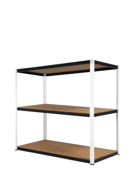 Regał magazynowy garażowy metalowy stojak HELIOS 106x180x40cm 3Px275kg - product 2