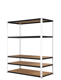 Regał metalowy magazynowy stojak HELIOS 180x180x60cm 5Px275kg TRWAŁY - product 2