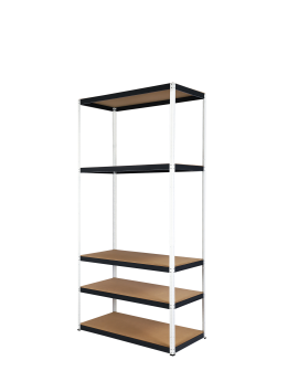 Regał metalowy magazynowy stojak HELIOS 196x75x50cm 5Px400kg POLSKI TRWAŁY - product 2