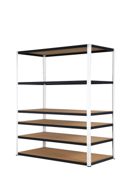 Regał metalowy magazynowy stojak HELIOS 196x150x50cm 6Px175kg MOCNY SZEROKI - product 2