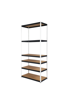 Regał metalowy magazynowy stojak HELIOS 213x75x30cm 6Px275kg SOLIDNY - product 2