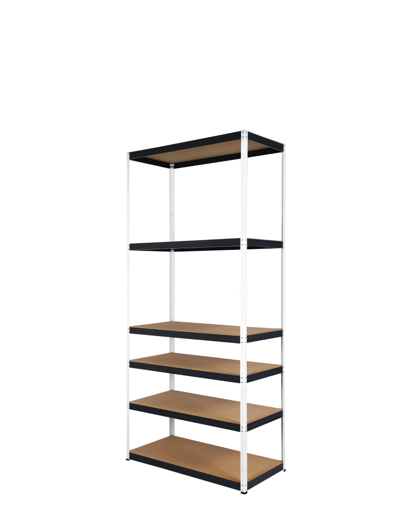 Regały Magazynowe - Regał metalowy magazynowy stojak HELIOS 213x90x40cm 6Px350kg SOLIDNY - product b2b.wamar.biz 2