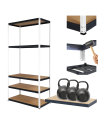 Regał metalowy magazynowy stojak HELIOS 213x90x45cm 5Px350kg SOLIDNY