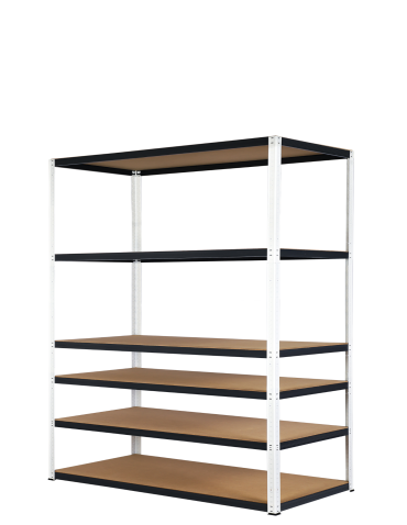 Regał metalowy magazynowy stojak HELIOS 213x180x40cm 6Px175kg SZEROKI MOCNY - produkt 2