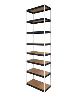 Regał metalowy magazynowy stojak HELIOS 270x30x30cm 8Px175kg SOLIDNY - product 2