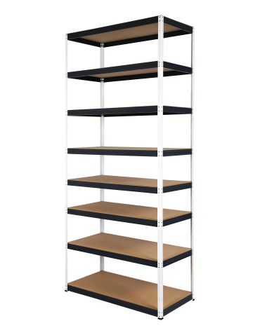 Regał metalowy magazynowy stojak HELIOS 270x90x35cm 8Px350kg SOLIDNY - product 2