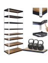 Regał metalowy magazynowy stojak HELIOS 270x110x30cm 8Px350kg SOLIDNY