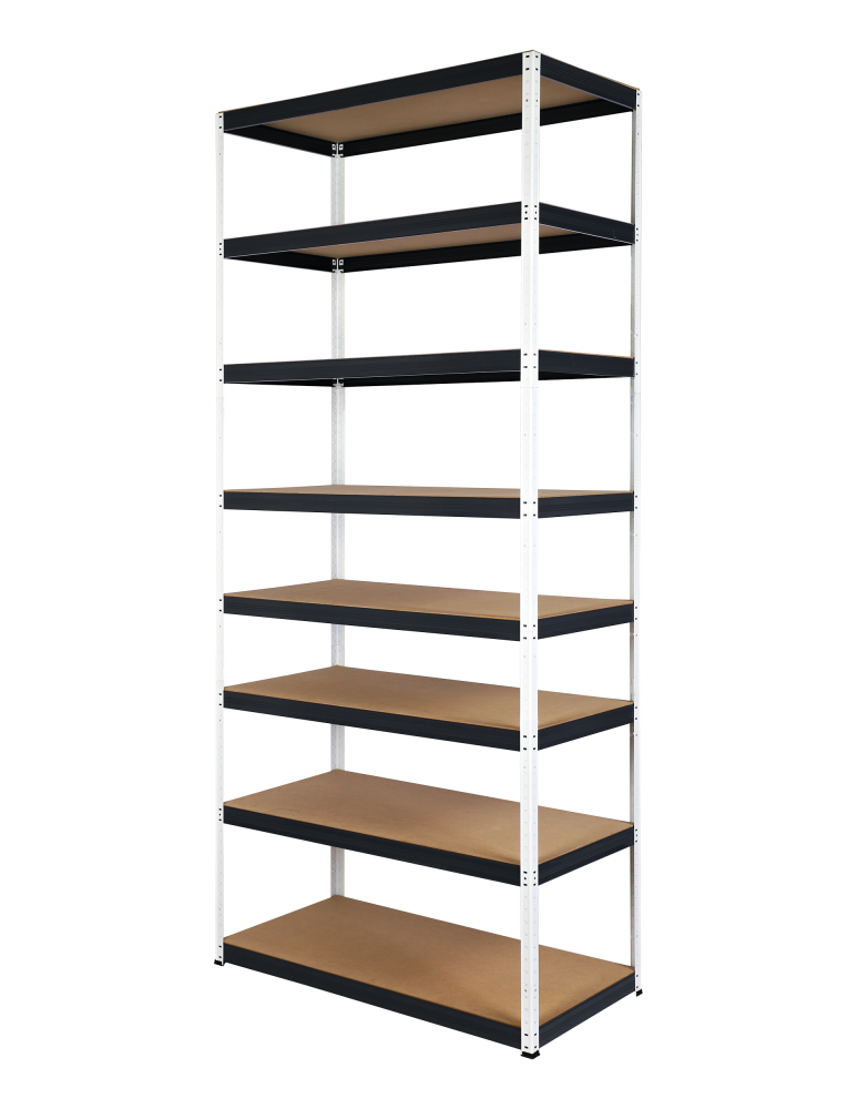 Regały Magazynowe - Regał metalowy magazynowy stojak HELIOS 270x110x40cm 8Px175kg SOLIDNY - product b2b.wamar.biz 2