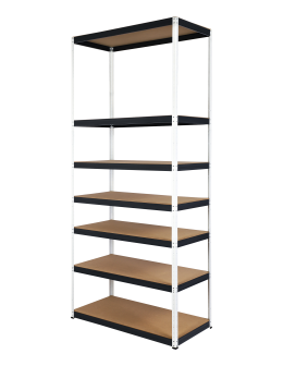 Regał metalowy magazynowy stojak HELIOS 270x120x45cm 7Px350kg SOLIDNY - product 2