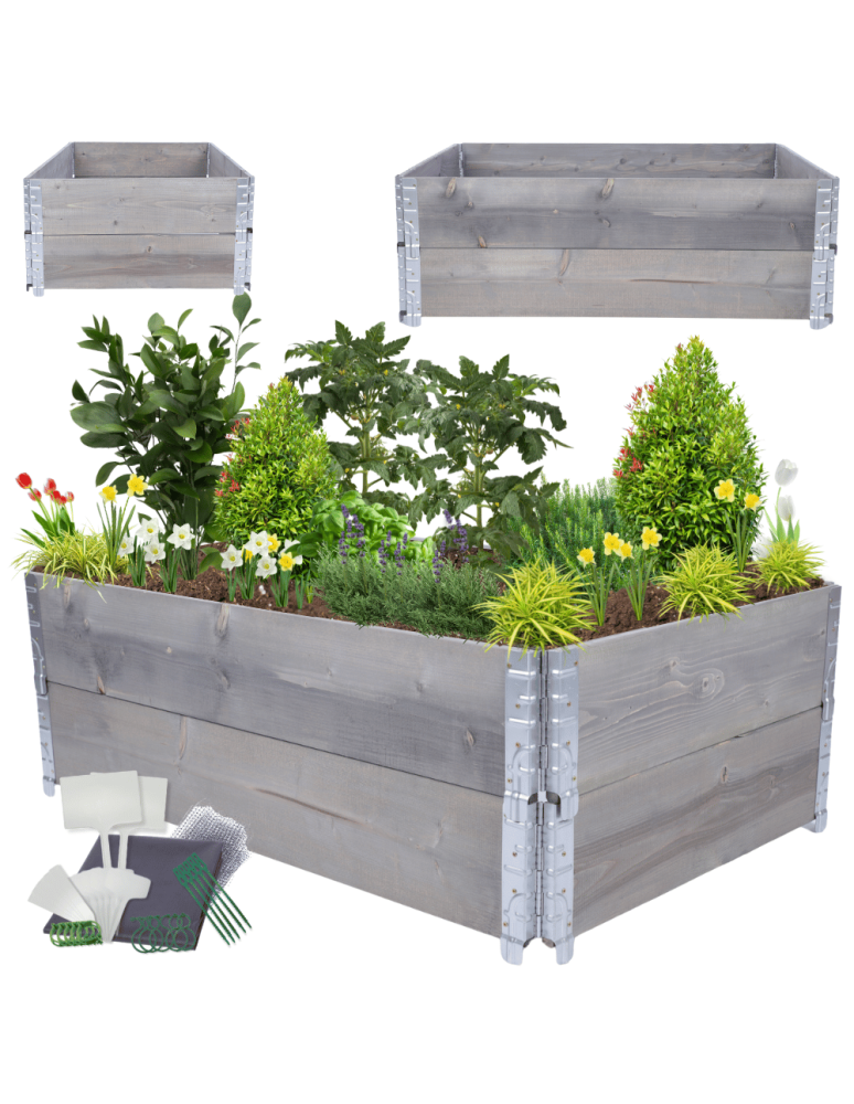 ZP10 - Skrzynia na warzywa kompostownik grządka podwyższona donica 40X120X80 - product b2b.wamar.biz 1