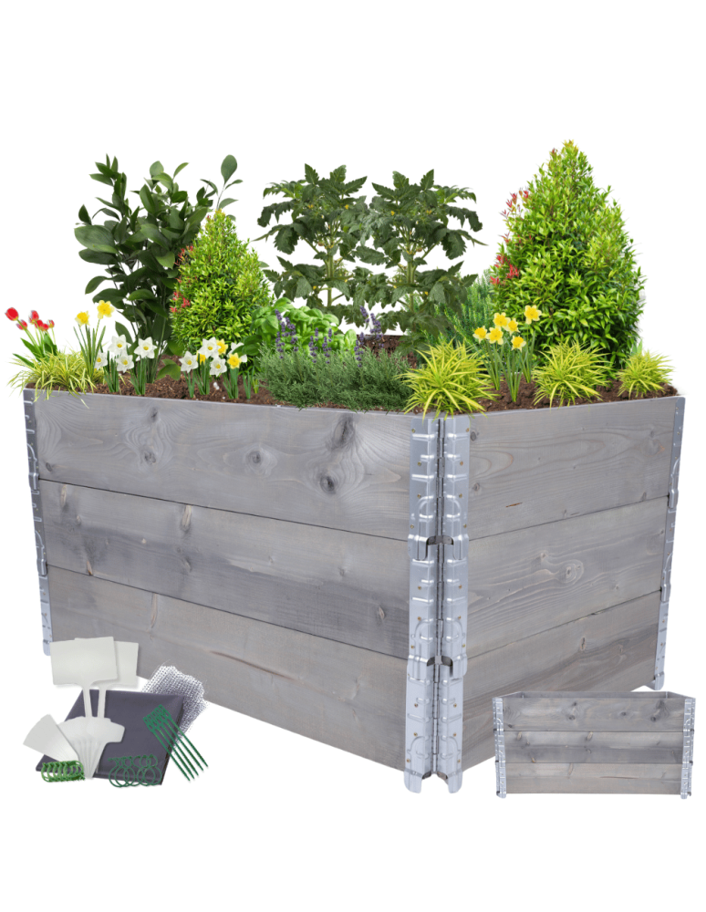 ZP10 - Skrzynia na warzywa kompostownik grządka podwyższona donica 60X120X80 - product b2b.wamar.biz 1