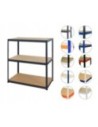 Regał metalowy regał magazynowy garażowy HELIOS premium 106x180x45 3x175kg