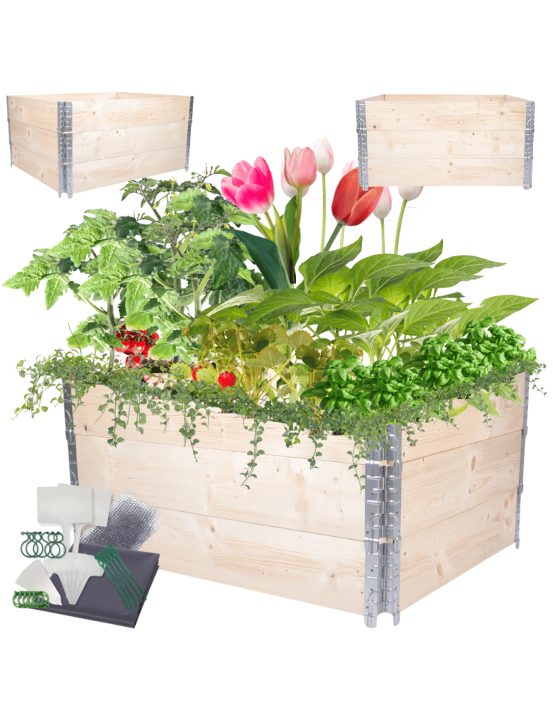 ZP10 - Skrzynia warzywniak kompostownik grządka podwyższona donica 60X120X100 - product b2b.wamar.biz 1