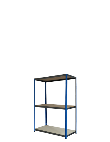 Regał magazynowy garażowy metalowy stojak HELIOS 106x100x45cm 3Px400kg - product 2