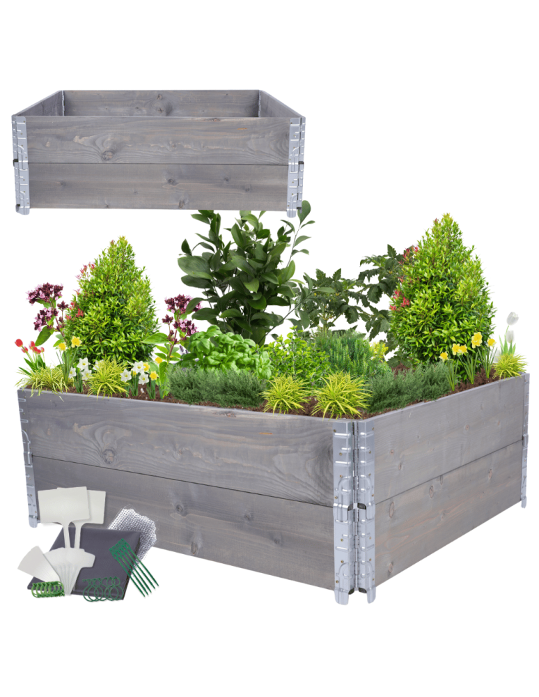 ZP10 - Skrzynia warzywniak kompostownik grządka podwyższona donica 40X120X100 - product b2b.wamar.biz 1