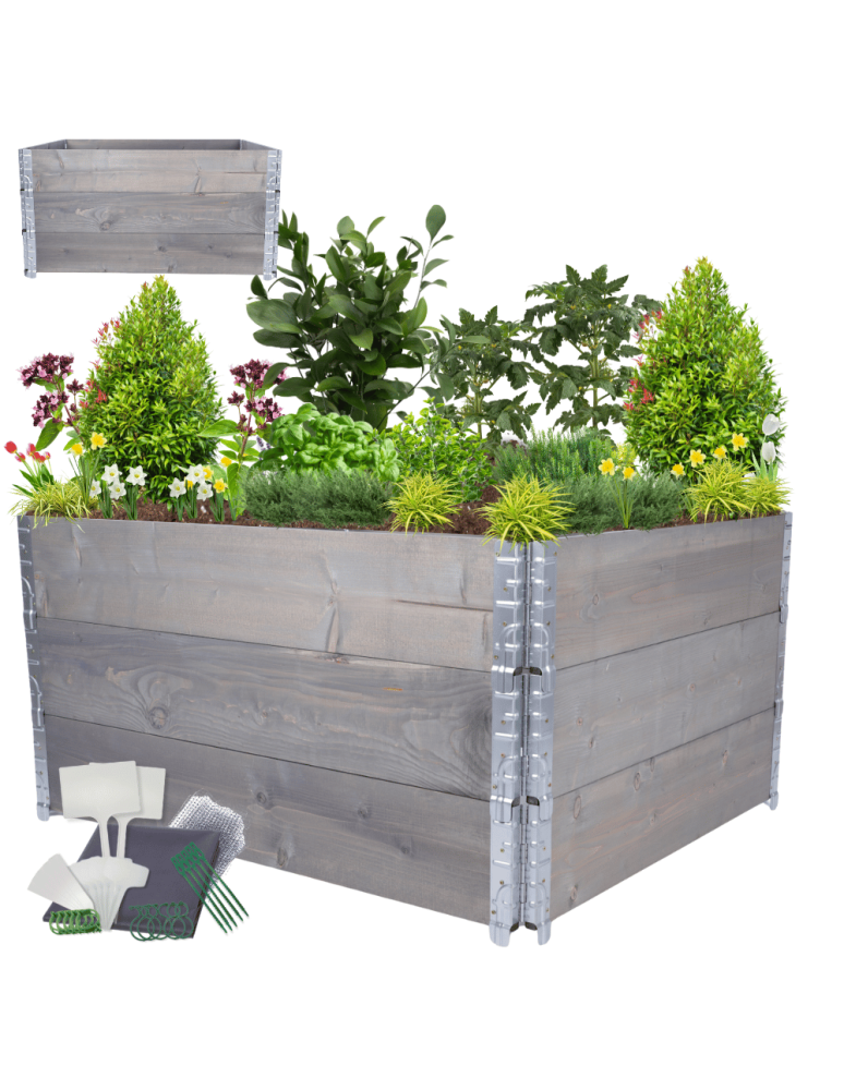 ZP10 - Skrzynia warzywniak kompostownik grządka podwyższona donica 60X120X100 - product b2b.wamar.biz 1