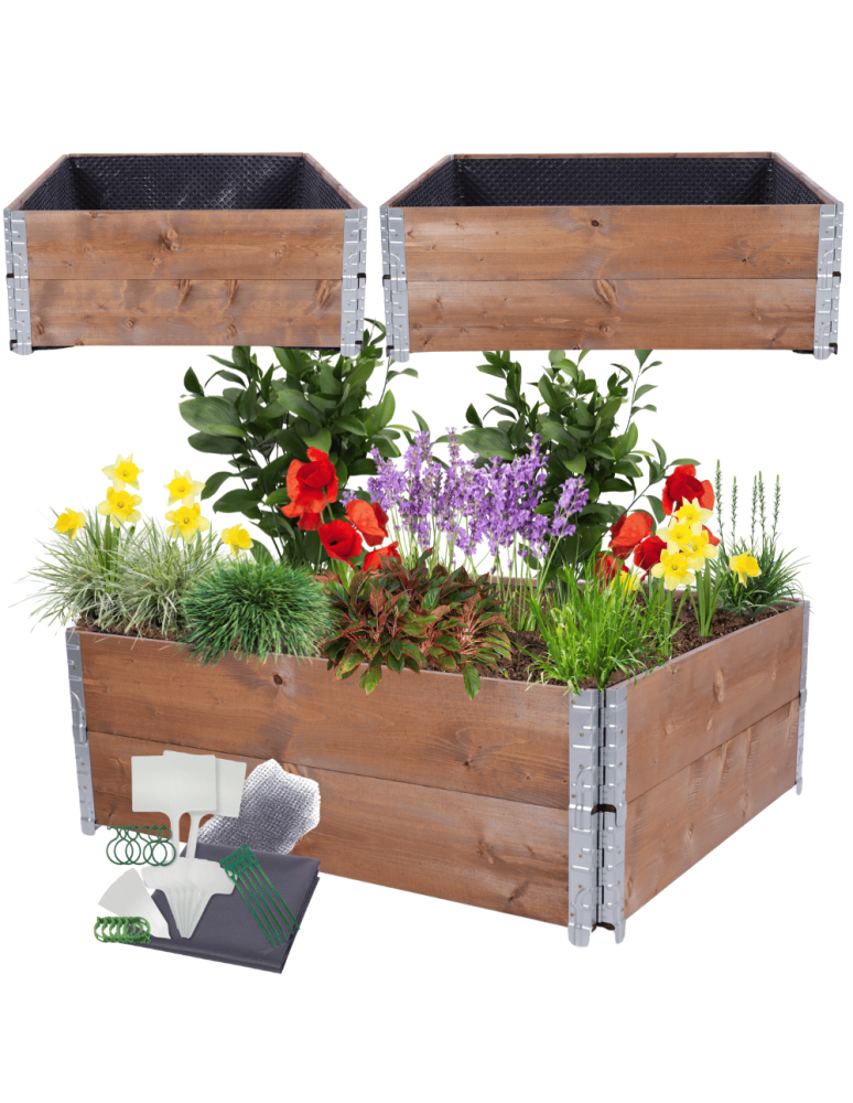 ZP10 - Skrzynia warzywniak FOLIA KUBEŁKI grządka podwyższona donica 40X120X100 - product b2b.wamar.biz 1