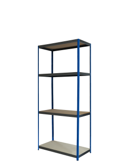 Regał metalowy magazynowy garażowy stojak HELIOS 180x100x45cm 4Px175kg - product 2