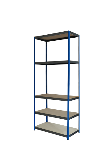 Regał metalowy magazynowy stojak HELIOS 196x90x45cm 5Px275kg POLSKI TRWAŁY - product 2