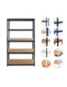 Regał metalowy regał magazynowy garażowy HELIOS premium 270X120X45 5x175kg
