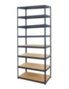Regał metalowy regał magazynowy garażowy HELIOS premium 270x120x50 8x175kg