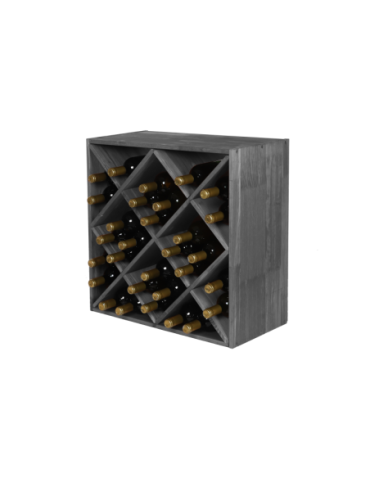 Skrzynkowe regały RW61 - Regał na wino stojak na wino szafka na butelki regał typu 4X POJEMNY EKO - product 6