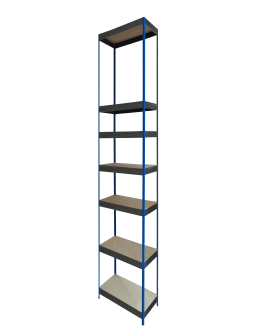 Regał metalowy magazynowy stojak HELIOS 270x40x40cm 7Px175kg SOLIDNY NIEB - product 2