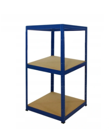 Magazynowe regały metalowe - Regał metalowy HELIOS 90x60x60cm 3Px175kg - product 2