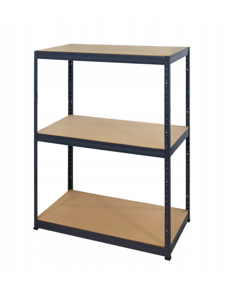 Magazynowe regały metalowe - Regał metalowy PREMIUM HELIOS 90x90x35cm 3Px350kg - product b2b.wamar.biz 2