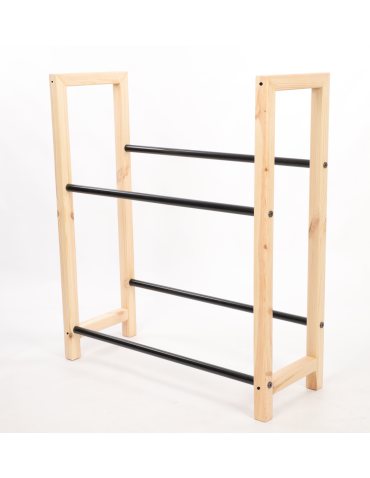 Stojaki na skrzynki - Regał na skrzynki na napoje piwo stojak na transportery METALOWE DRĄŻKI EKO - product 3