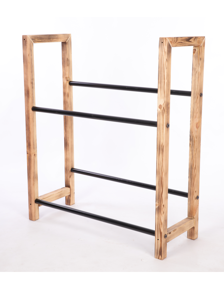 Stojaki na skrzynki - Regał na skrzynki na napoje piwo stojak na transportery METALOWE DRĄŻKI EKO - product b2b.wamar.biz 3